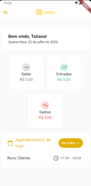 TPB Business – Aplicativo Mobile